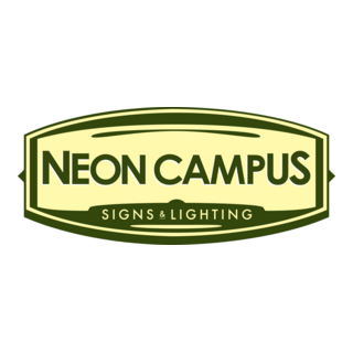 Neon Campus Logo PNG Vector