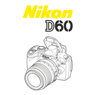 Nikon D60 Logo PNG Vector