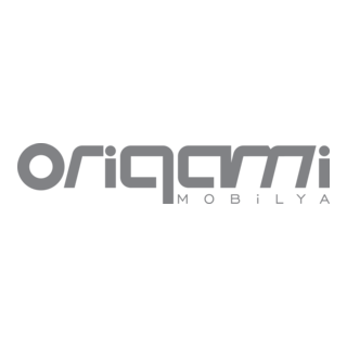 Origami mobilya Logo PNG Vector