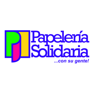 Papelería Solidaria Logo PNG Vector