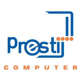 Prestij Computer Logo PNG Vector