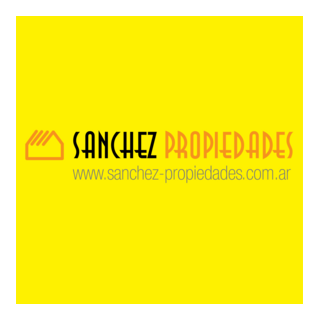 Sanchez Propiedades Logo PNG Vector