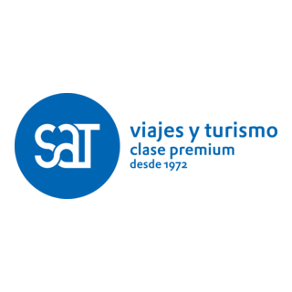 Sat viajes y turismo Logo PNG Vector