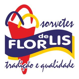 Sorvetes Flor de Lis Logo PNG Vector