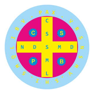 St. Benedict Cross Logo PNG Vector