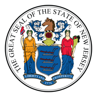 The Great Seal of the State of New Jersey Logo PNG Vector
