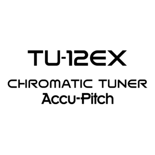 TU-12EX Chromatic Tuner Accu-Pitch Logo PNG Vector