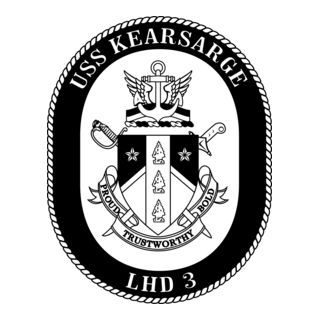 USS Kearsarge Logo PNG Vector
