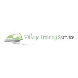 Village Ironing Service Logo PNG Vector