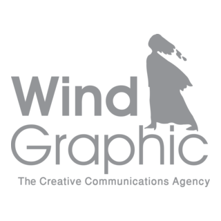 Wind Graphic Logo PNG Vector