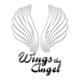 Wings the Angel Logo PNG Vector