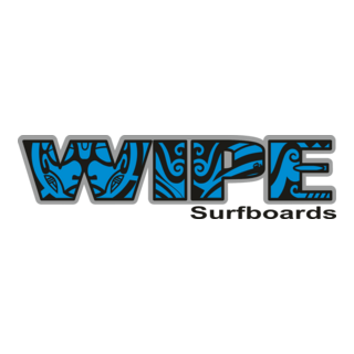 Wipe Surfboards Logo PNG Vector