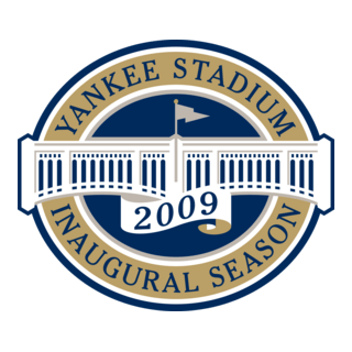 Yankee Stadium Inaugural Season 2009 Logo PNG Vector