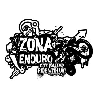 Zona Enduro Logo PNG Vector