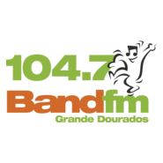 104.7 BAND FM Grande Dourados Logo PNG Vector