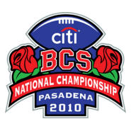 2010 Citi BCS National Championship Game Logo PNG Vector