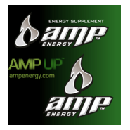 amp energy drink Logo PNG Vector
