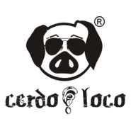 Cerdo Loco Logo PNG Vector