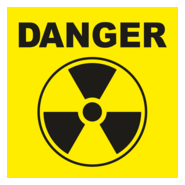Danger Radyasyon Logo PNG Vector