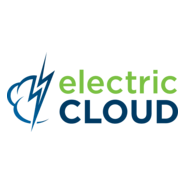 Electric Cloud Logo PNG Vector