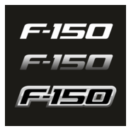 Ford F-150 2009 (new) Logo PNG Vector