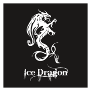 Ice Dragon Logo PNG Vector