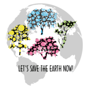 Let's Save the Earth Now Logo PNG Vector