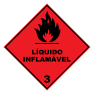 Líquido Inflamável Logo PNG Vector