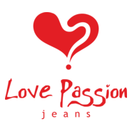 Love Passion Jeans Logo PNG Vector