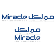 Miracle Print Advertising Logo PNG Vector