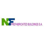 N+F Prefabricated Buildings Logo PNG Vector