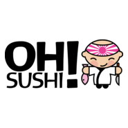 Oh! Sushi Logo PNG Vector