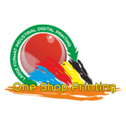 One Shop Printing Logo PNG Vector