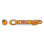 Orange Bikes Logo PNG Vector