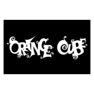 Orange Cube Logo PNG Vector