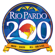 Rio Pardo 200 anos - moeda Logo PNG Vector