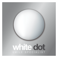 White Dot Logo PNG Vector