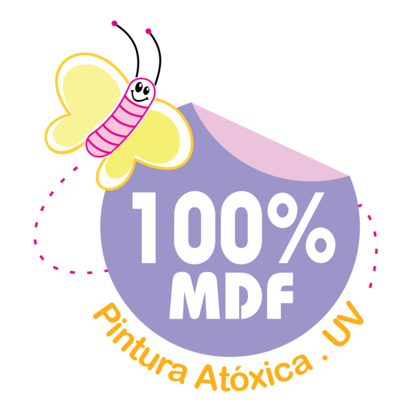100% MDF Logo PNG Vector