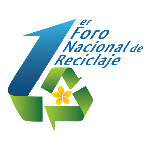 1er Foro Nacional de Reciclaje Logo PNG Vector
