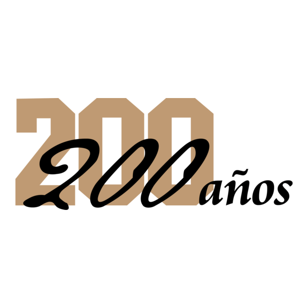 200 Años Logo PNG Vector
