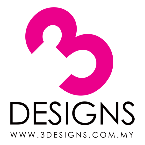 3 Designs Logo PNG Vector