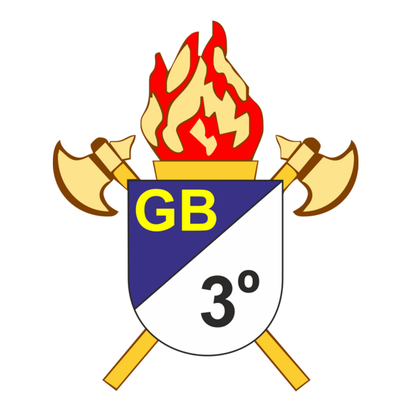 3 º Grupamento de Bombeiros - CBPMPR Logo PNG Vector