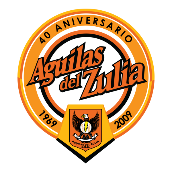 40 Aniversario Aguilas del Zulia Logo PNG Vector