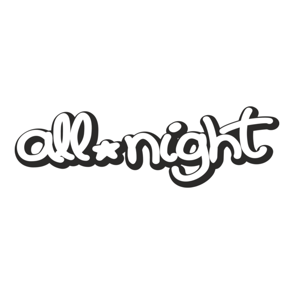 all night Logo PNG Vector