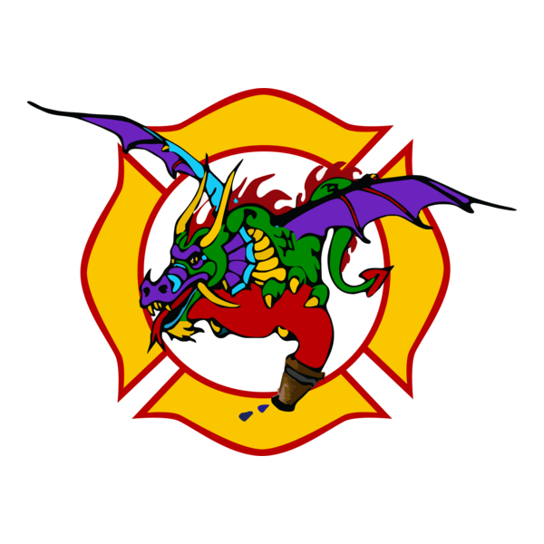 Association des pompiers de Sainte-Adele Logo PNG Vector