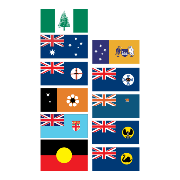 Australian Flag Logo PNG Vector