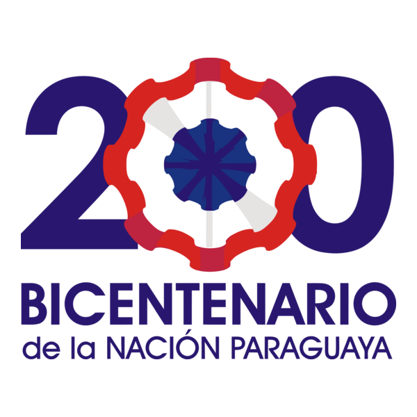Bicentenario de la Nacion Paraguaya Logo PNG Vector