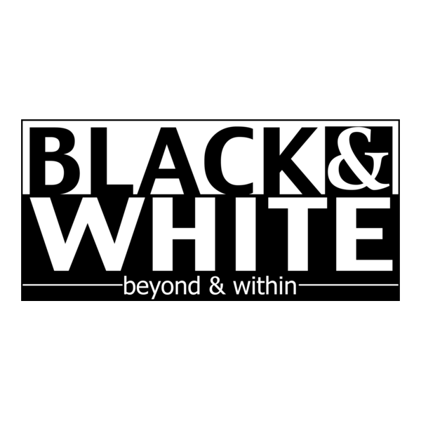 Black & White Logo PNG Vector