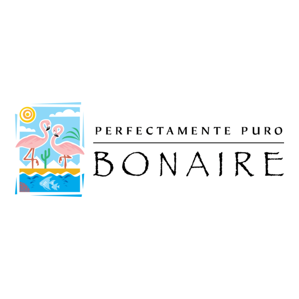 Bonaire... Perfectamente Puro Logo PNG Vector