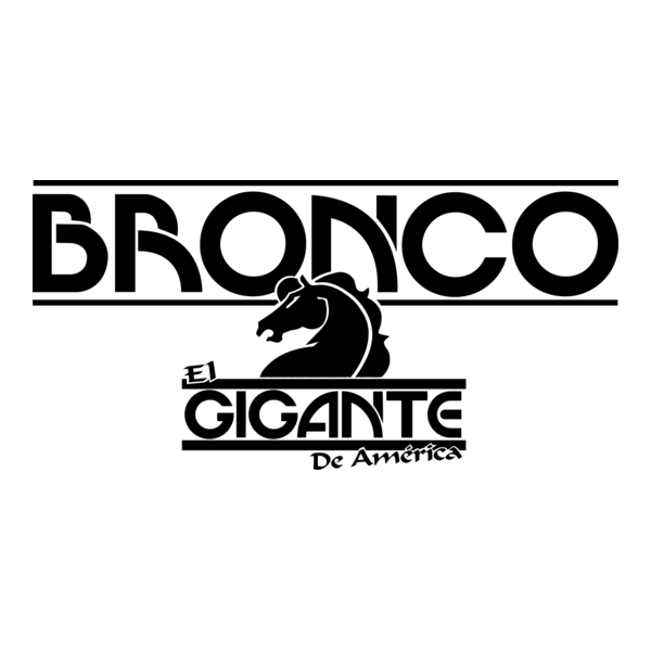 Bronco Logo PNG Vector